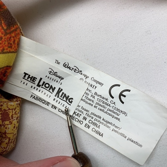 Disney The Lion King The Broadway Musical Simba Plush Souvenir - Picture 7 of 7